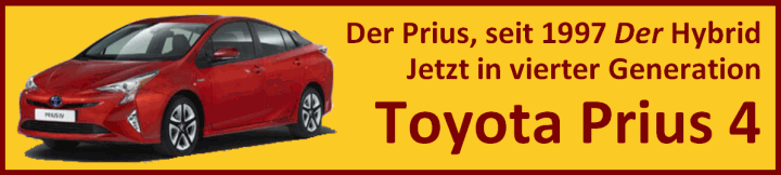 Aktuelle Informationen und anregende Diskussionen zum Prius 4 mit dem HSD der vierten Generation. Einfach hier klicken, um direkt in unsere P4-Rubrik zu springen.