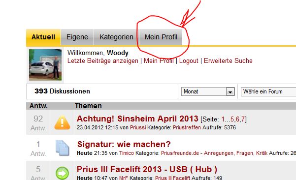 letzte suchen anzeigen