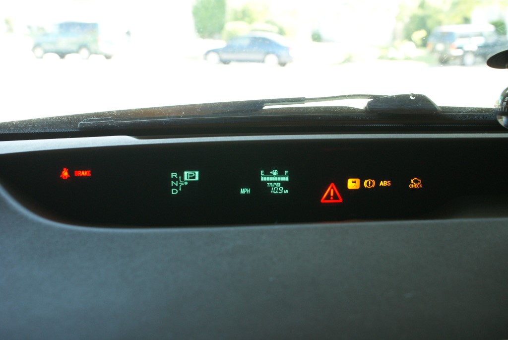 2008 Toyota Prius Dash Warning Lights Meaning